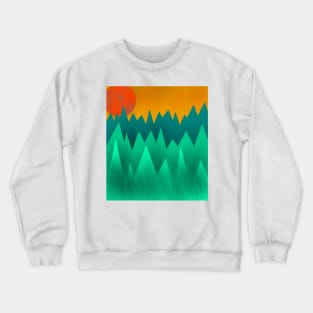 Blood Sunset Crewneck Sweatshirt